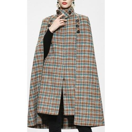 Vinieer Women's Plaid Coats
