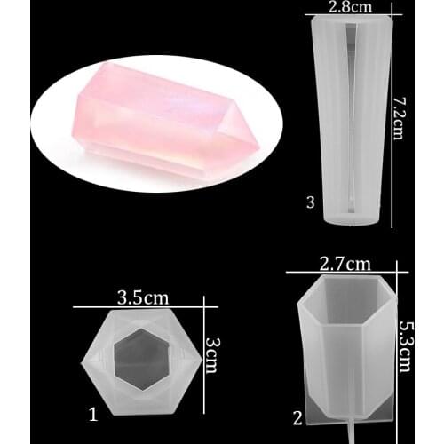 1Pcs Soul Pendant Crystal Jewelry Silicone Casting Molds Sets Mixed Style UV Epoxy Resin Molds For DIY Jewelry Making Supplies