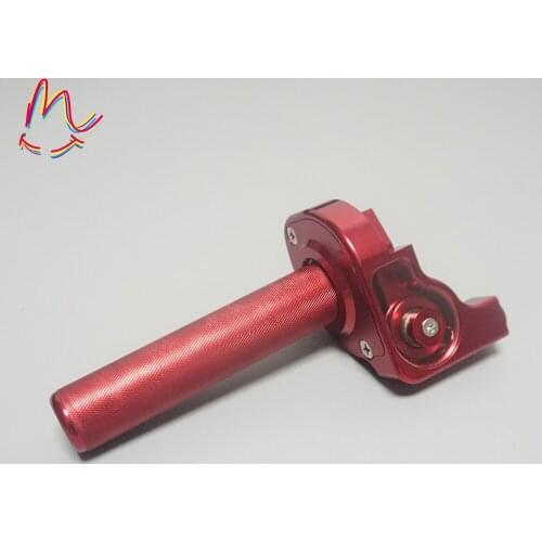 22mm Grips Settle Twist Throttle Clamp Plastic With Aluminum For Motorcycle Pit Dirt Bike Motocross ATV Offroad Quad