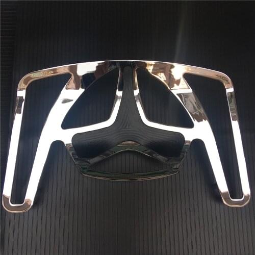Aftermarket Motorcycle Billet Aluminum Rear Trunk Lunggage Rack For Honda 2001-2012 Goldwing GL1800 Chrome