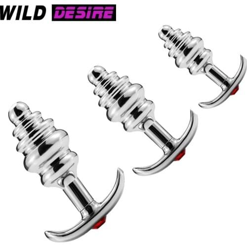 Anal Plug Bead Thread Metal Anal Beads Adult Dildo Masturbation Anal Toys Crystal Jewelry Butt Plug Sex Toys For Gay Men Women