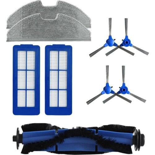 Side Brush Filter For Eufy Robovac G10 G30 Hybrid Replacement Robot Vacuum Cleaner Part Accessories Roller Brush Mop Cloth Rag