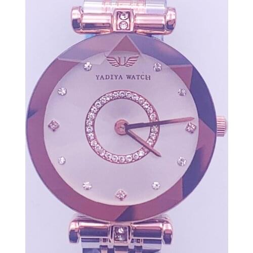 Womens Rose Gold Classic quartz watch womens elegant clock luxury gift watch womens waterproof hand