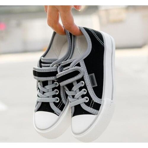 Kids Canvas Shoes Girls Sneakers Children Boys Fashionable Running Shoes Casual Flat Shoes for Kids