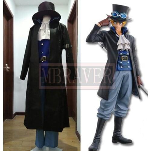 One Piece sabo Cosplay Costume 7 Years Later Any Size