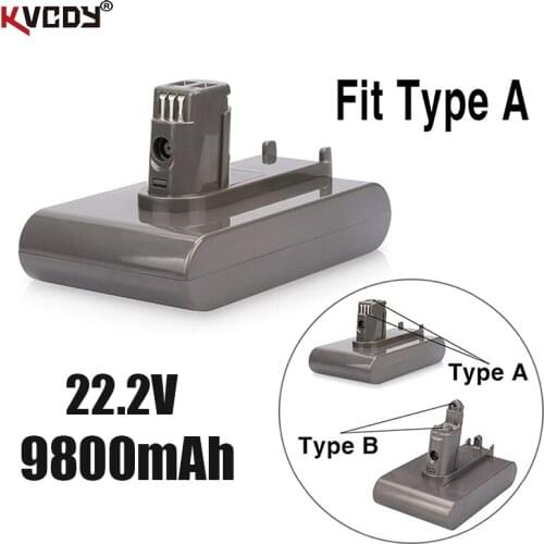 22.2V 9800mAh Li-ion Replacement Battery For Dyson Handheld Vacuum Cleaner DC31 DC34 DC35 DC44 DC45 917083-01 Type A