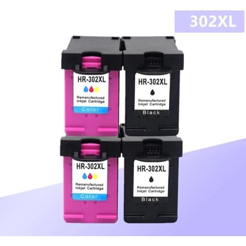 Compatible for hp302 Ink Cartridge for hp 302XL for hp 302 Deskjet 2130 1110 1111 1112 2131 2132 3630 Officejet
