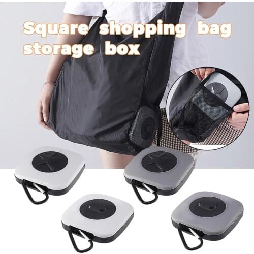 Shopping Bag Rotatable Folding Portable Large Lightweight Travel Recycle Shopping Bags For Outdoor ALI88