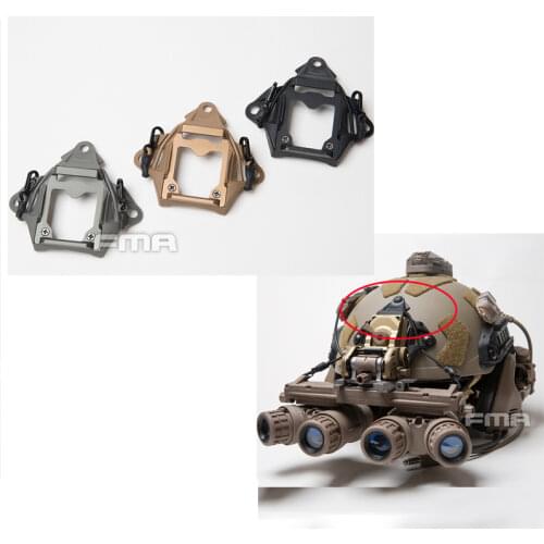 FMA Tactical Airsoft Modular Bungee Shroud Helmet Accessories NVG Mount Adapter TB1313 BK/DE/FG