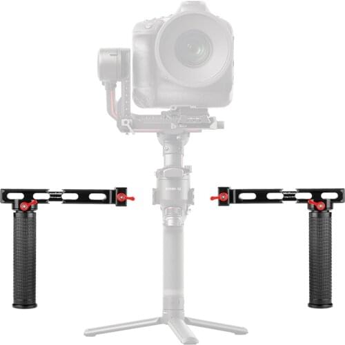 Minifocus Ronin RS2 RSC2 Dual Handle Grip Extend Stand Handgrip for DJI RS2 RSC2 Extension Handlebar Bracket Gimbal Accessory