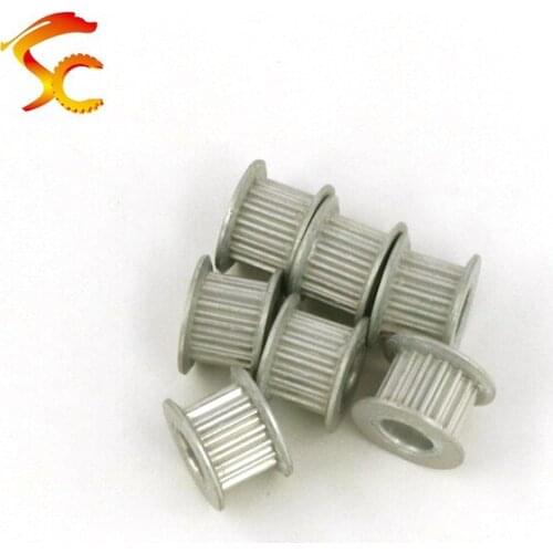 3D Printers Parts printer pulley GT2 16 teeth bore 4mm 2GT 16 teeth timing pulley fit for GT2 belt width 6mm