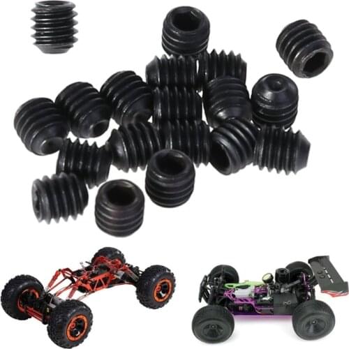 20pcs HSP Racing 02099 M 4x4 Grub Head screw Spare Parts For 1/10 RC Model Car 95AE