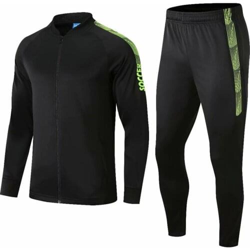 2019 Winter Football Tracksuits Men & Kids Long Sleeve Soccer Jerseys Children Outdoor Running Training Suits Players Sportswear