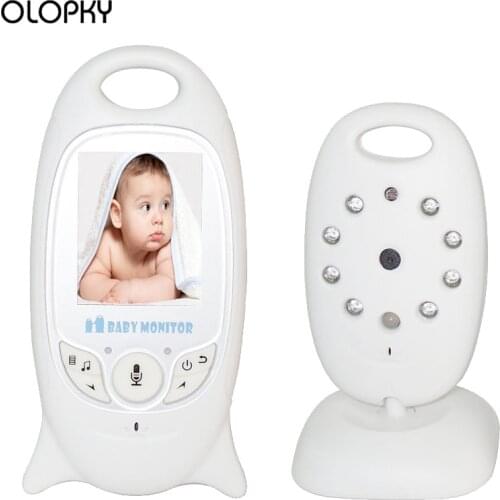 2020 New Wireless Video Baby Monitor Color Security Camera 2 Way Night Vision Infrared LED Temperature Monitoring And 8 lullaby