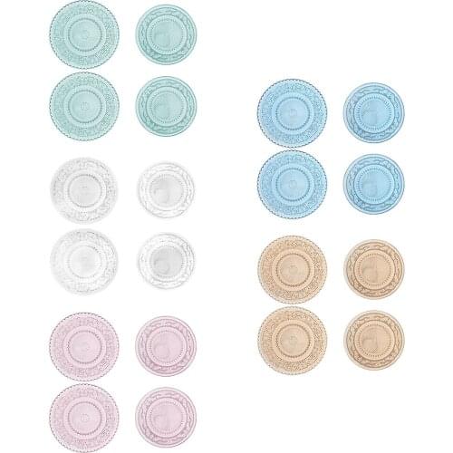 4pcs 1/12 Scale Miniatures Dollhouse Fruit Dish Playset Mini Kitchen Living Room DIY Decor Children Toys Birthday Gifts