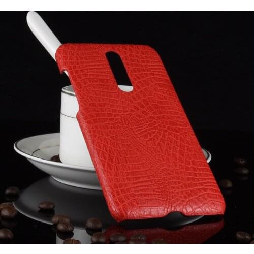 Leather Crocodile Pattern New arrival For Meizu M6T Case Retro Luxury Crocodile Skin Cover Phone Case For MEIZU 6T MEILAN m6t