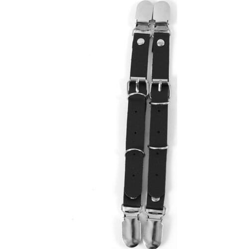 PU Leather Leg Harness Garter Belt Strap Sexy Metal Clips For Thigh-High Stockings Belt Suspender Women Band Pub Club Costumes