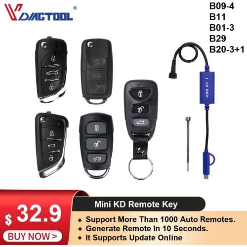 KEYDIY KD X2 Mini KD Remote Key Generator Remotes in mobile Phone Support Android Make over 1000 Auto Remotes + 5pc KD remote