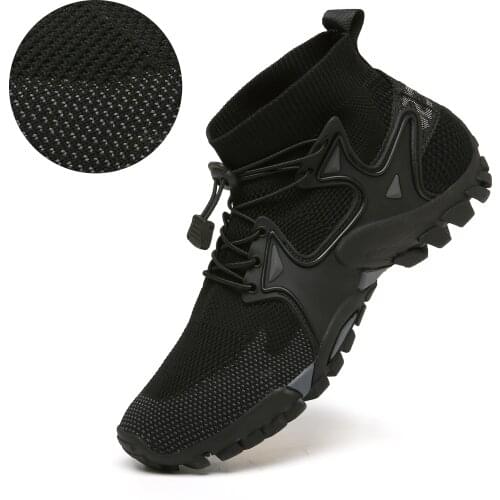 Summer Mens Casual Shoes Mesh Breathable Mens Sneakers Outdoor Slip-On Mens Shoes Lightweight Mens Wading Shoes Hot Sale