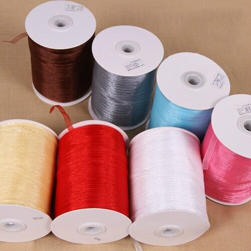 Hot sale 1/4''(6mm) Organza Ribbon Decorative Gift Packing Wedding Crafts Christmas White Pink Red Black Ribbons (10 Meters/lot)