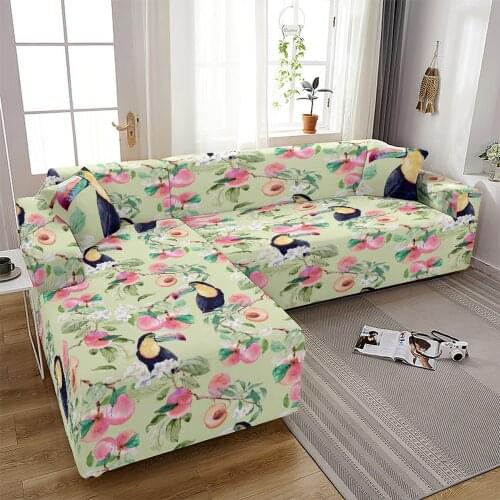 Cute Animal Lion 1/2/3/4 Seaters Cartoon Cat Sofa Covers for Living Room Home Sofa Couch Stretchable Protective Cover Slipcover