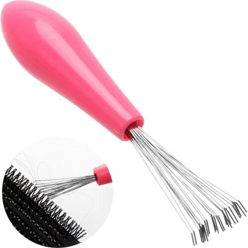 Mini Remover Embedded Beauty Tools Plastic Handle Household Tool Comb Hair Brush Cleaner