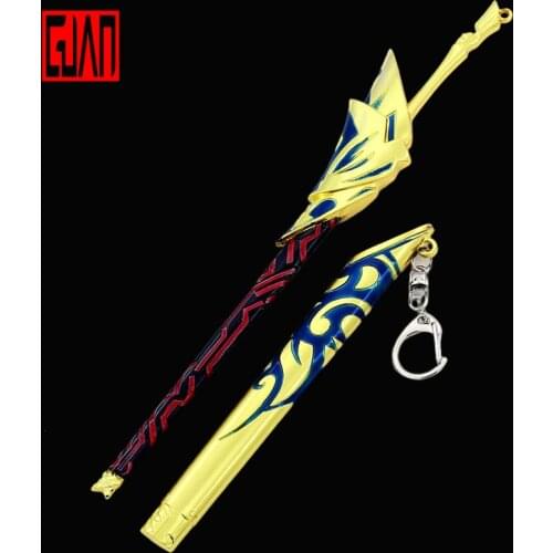 Alloy Scabbard Sword Weapon Model Destiny Night Surrounding Collection Props Souvenir Jin Shanshan Guaixian Alloy Weapon Model