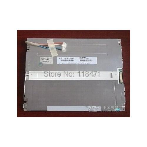 Original 10.4 inch industrial LCD Panel LQ104S1DG31 for S-H-A-R-P 800 RGB *600 SVGA