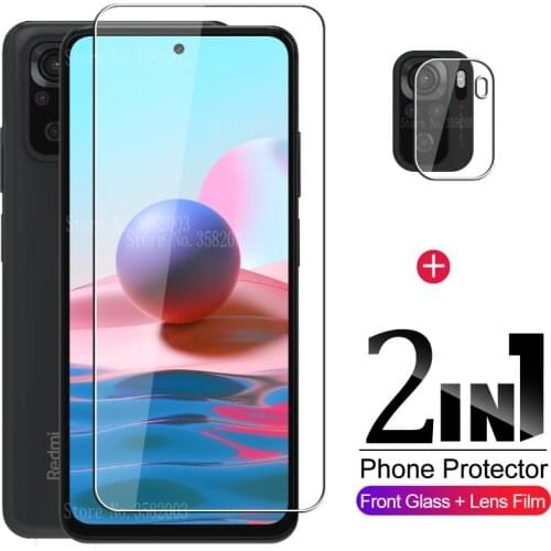 Transparent protective glass for xiaomi redmi note 10 pro max screenprotector xiomi redme note10 10pro 10 s 10s camera glass