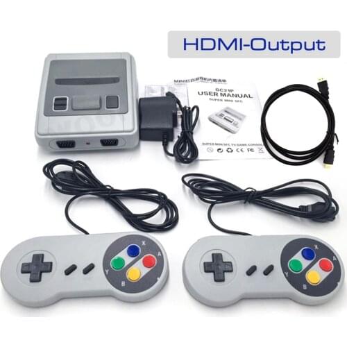 Retro Classic handheld game player New HDMI Output Family TV video game console 621 Games/ 8bit Games mini Console child gift