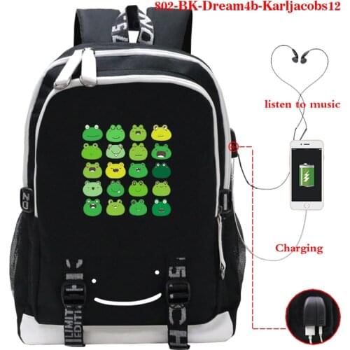 Student Schoolbag Boys Girls School Bags Dream Team Print Backpacks Student Travel Backpacks Casual School Backpack for Teenage