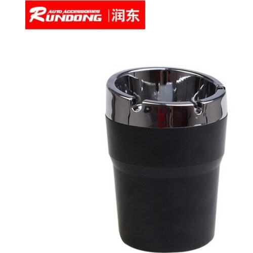 Shun Wei car ashtray car flame Retardant ABS silver-plated ashtray SD-1207