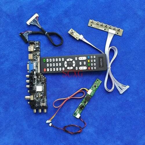 LED LCD VGA USB HDMI-compatible Signal Digital Fit HM200WD1/LM200WD3/LM200WD4 1600*900 Display controller board KIT 30-Pin LVDS