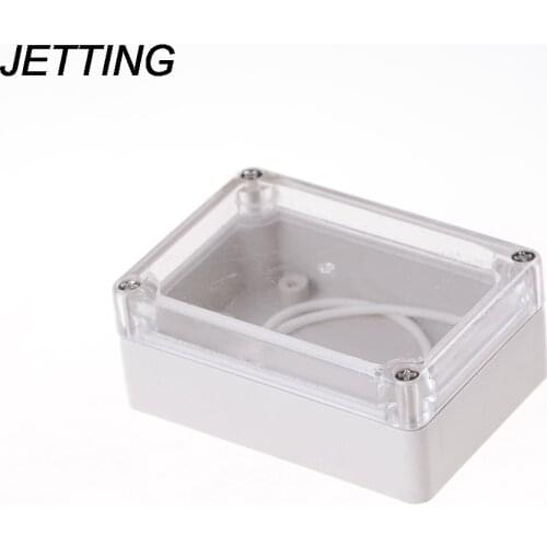 1PCS Waterproof Plastic Clear Cover Electronic Project Box Enclosure Case 85*58*33MM