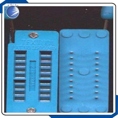 2PCS/LOT 18P lock block, IC block socket seat Socket Connector