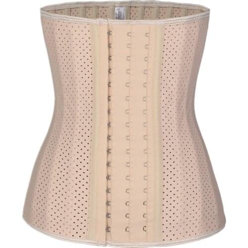 25 Steel Bone Latex Waist Trainer Body Shaper Waist Corset Bustier Women Shapers Slimming Belt Tummy Girdles Shapewear Faja