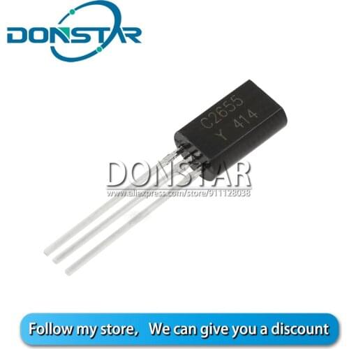 50PCS C2655 2SC2655-Y TO92 2SC2655 TO-92 C2655-Y TO-92L Triode Transistor New