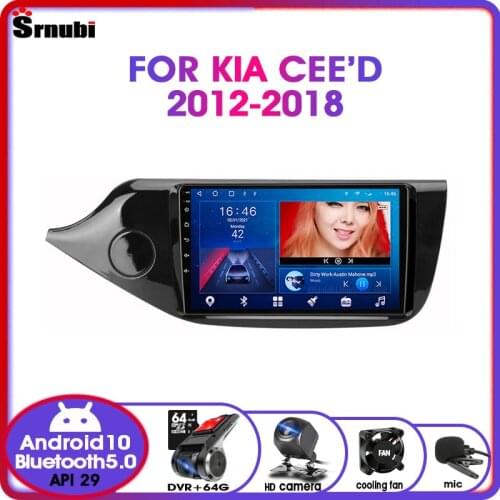 Android10 For KIA Cee'd CEED JD 2012-2018 2din IPS GPS Navigation Bluetooth Car Radio Multimedia Video Players DSP RDS 4Gnet MP5