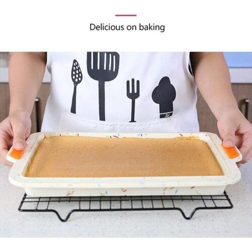 Non Stick Cake Baking Mold Food Grade Silicone French Bread Bakery Molds Cupcake Pan for Pastry Bakeware Tools Accessories