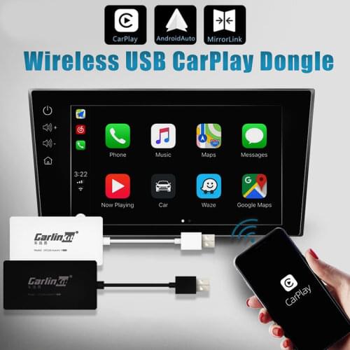 Carlinkit Wireless Apple CarPlay /Android Auto Carplay Smart Link USB Dongle for Android Navigation Player Mirrorlink /IOS 13