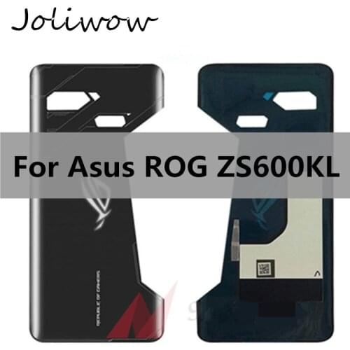 6.0 inch For Asus ROG phone Zs600kl Back Battery Cover Door Housing case Rear parts Replacement for asus Z01QD Battery Cover