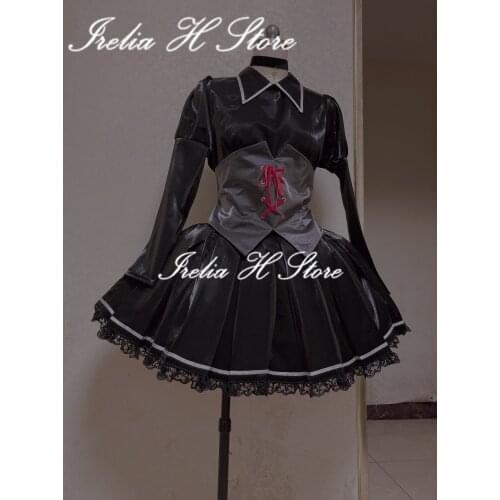 Irelia H Store Anime Cosplays Shugo Chara Cosplays Tsukiyomi Utau Shool Uniform Cosplay Costume dress female Custom made