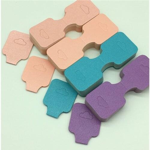 New 100pcs 9x3.5cm colorful Cardboard Necklace/Chain/Rings Package Tag Card display Hanger Cards