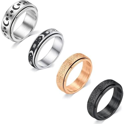 Anxiety Rings Women Fidget Rings for Anxiety Spinner Rings for Anxiety Anti Anxiety Rings for Women Anxiety Rings