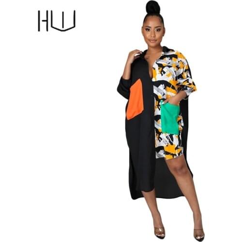 Summer Womens Dress Leopard Print Long Shirt Women Midi Dress Patchwork Sundresses Irregular Splicing Robe Femme Vestidos