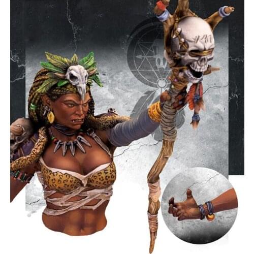 1/12 Scale Witch Resin Bust Building Kit
