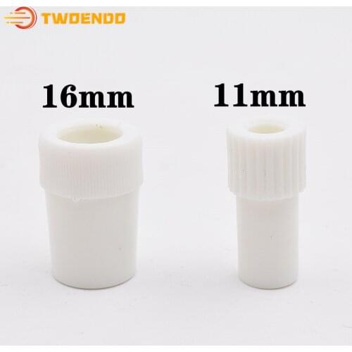 Dental Consumable 5pcs Disposable Strong to Weak Suction Adaptor Tube Convertor 11mm 16mm Two-piece Set