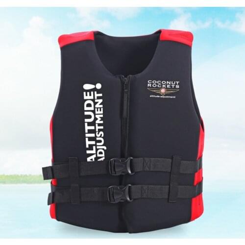 Neoprene life jacket adult children life vest water sports fishing vest rowing kayak swimming surfing rafting safety life jacket