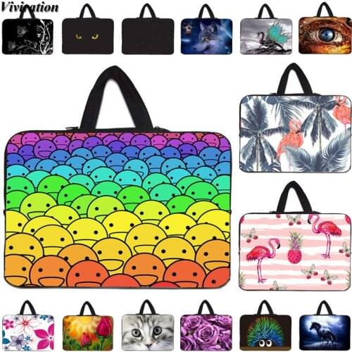 Newest Funda 15.6 Computer Bag 14.1 Inch Laptop Case 14 13 15 12 17 10 Sleeve Bags For Asus ZenPad Lenovo Yoga 530 Acer HP Cover