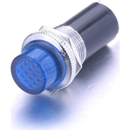 New 10pcs/set AC 220V 10W Red/green/yellow/blue/white Neon lamp DH16-HS Neon Signal Light/Indicator Light Anticipating Signals